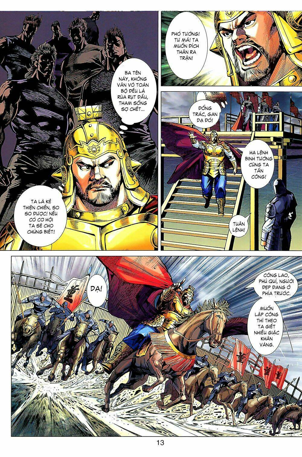 thiên tử truyền kỳ 7 - tam quốc kiêu hoàng chapter 10 13