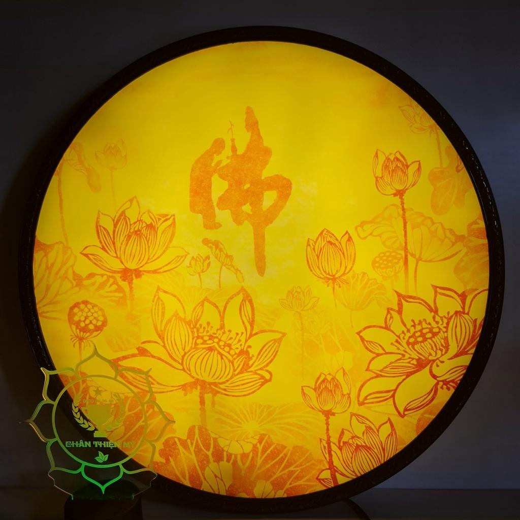 Đèn hào quang trúc chỉ in_HQTC53