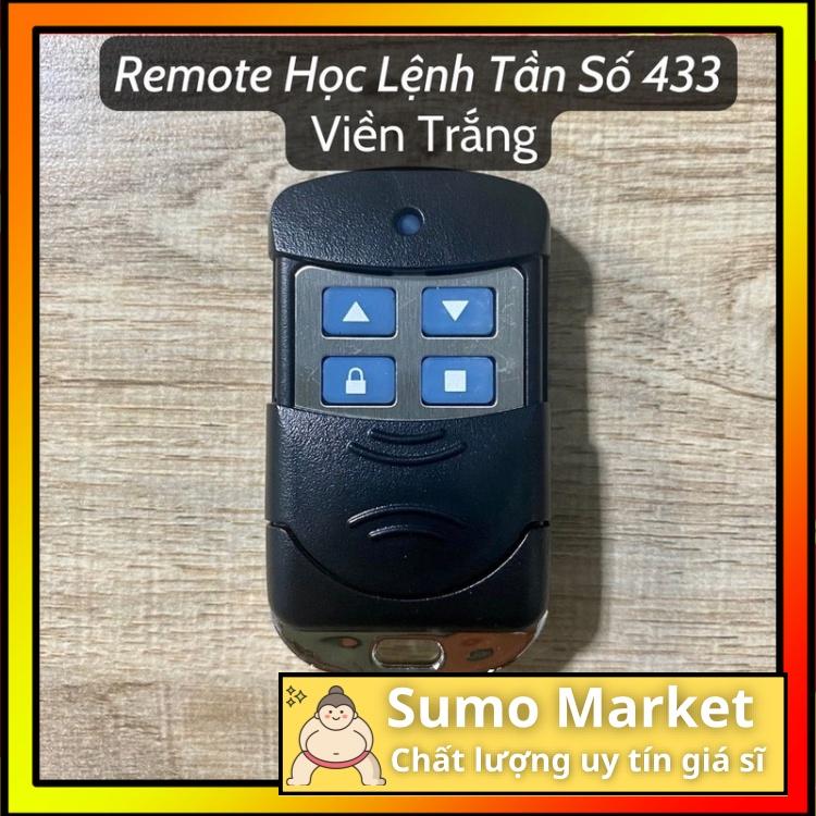 Remote Cửa Cuốn Học Lệnh Tần Số 433 [Có Giá Sĩ]