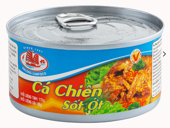 Combo 4 hộp Cá chiên sốt ớt 175g