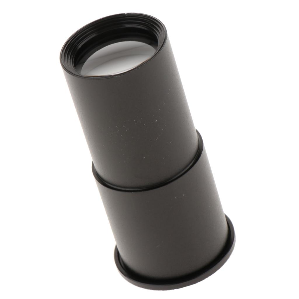 1pc H5X Microscope Eyepiece Lens for Biological Microscope 23.2mm - Black