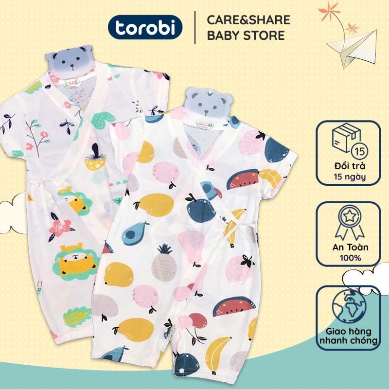 Body Đùi Yukata Cotton Lưới Thoáng Khí, Mềm Mịn Cho Bé Trai/ Bé Gái Từ 5-12kg