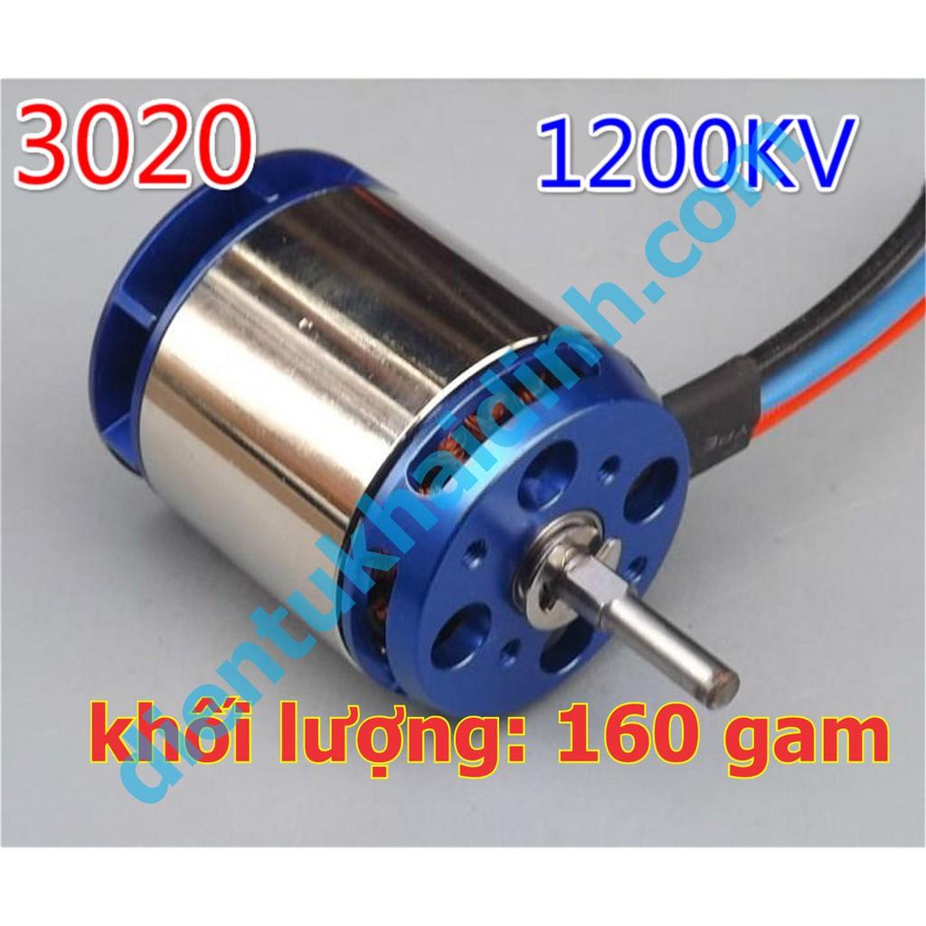 ĐỘNG CƠ BRUSHLESS KHÔNG CHỔI THAN UAV, TRỰC THĂNG…E-SKY 3020 1200KV kde4565