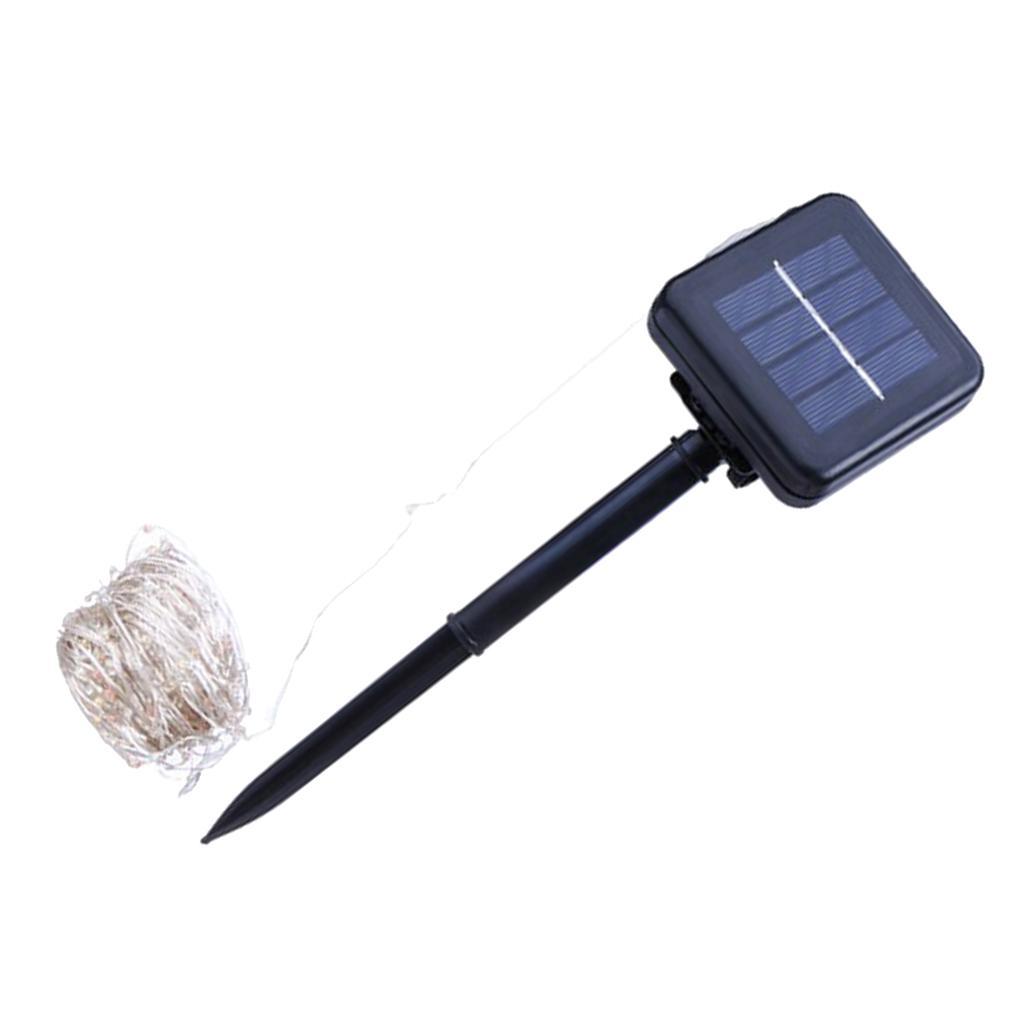 Outdoor Solar Powered 22m 200 LED String Lights Waterproof Lamp