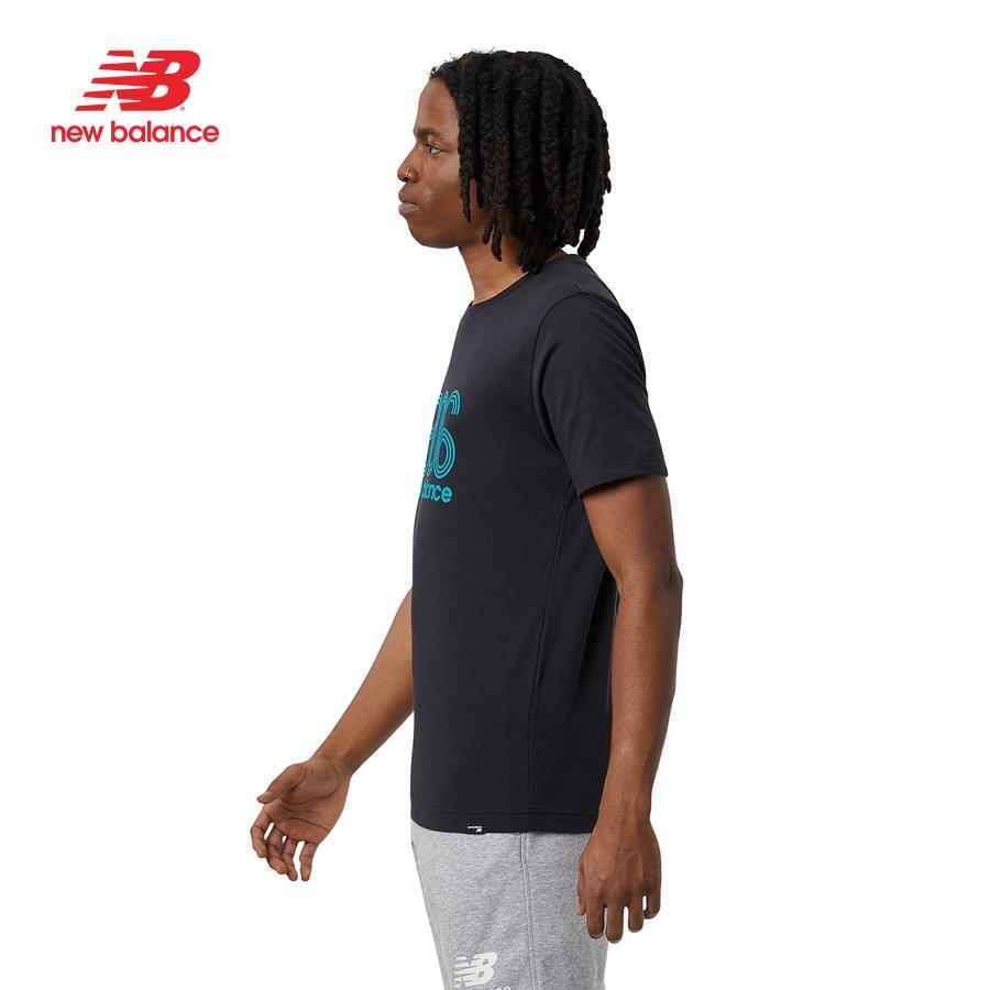 Áo thun thời trang nam New Balance APP LIFESTYLE T-SHIRT M BLACK - MT23906BK (form quốc tế)