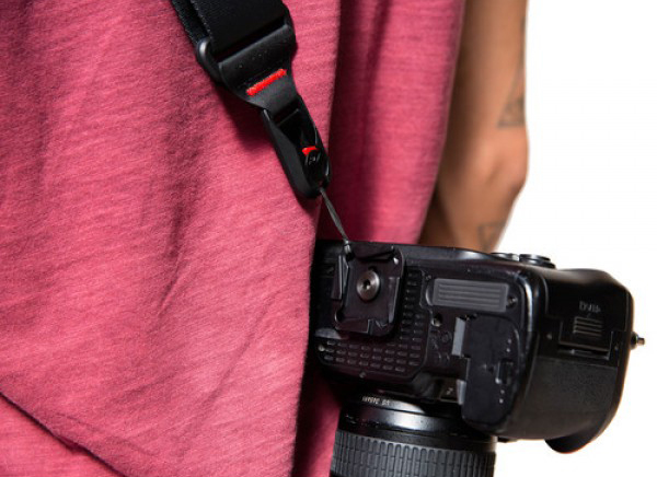 Dây đeo máy ảnh Peak Design Slide Lite Camera Strap SLL-BK-3 (Black) - Hàng Chính Hãng