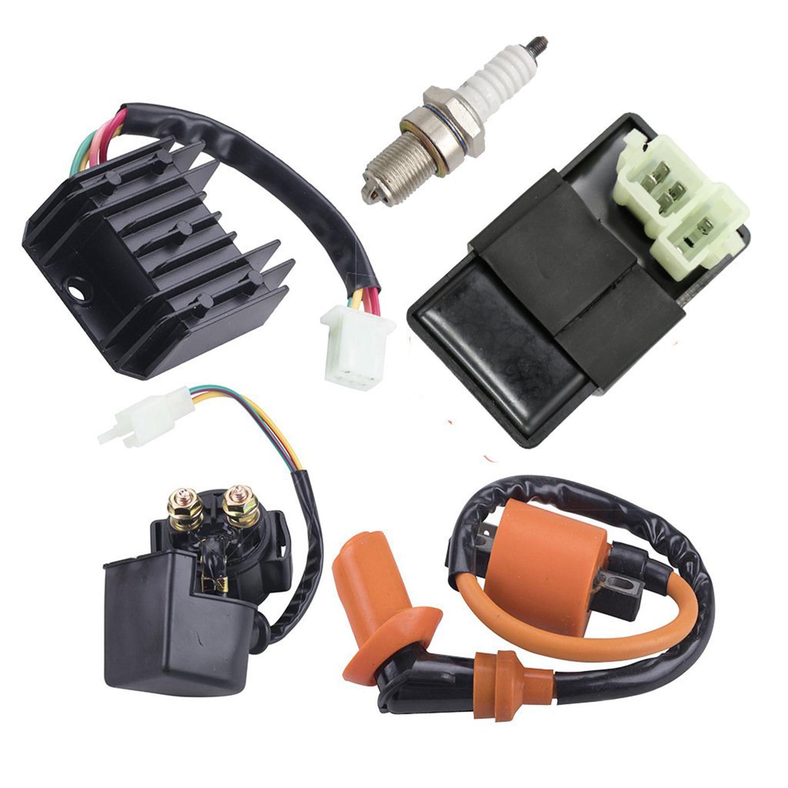 Ignition Coil Voltage Regulator  Cdi Box for 125cc 150cc 200cc ATV Quad  Bikes Go Kart High Performance Replace Parts