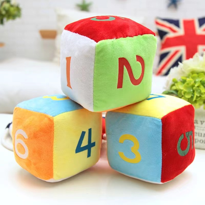 Viên Xí Ngầu Bằng Bông (10cm) Xúc Xắc Bông Dễ Thương Ngộ Nghĩnh Cho Bé Hàng Cao Cấp, An Toàn - Thú Bông Hình Xí Ngầu, Xúc Xắc Đáng Yêu Cute