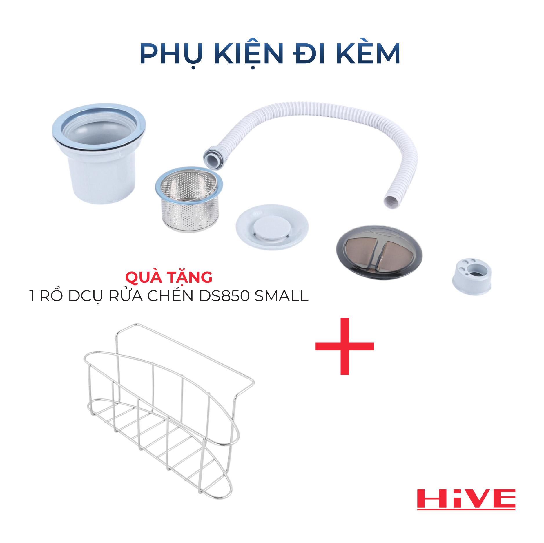 KỆ BỒN RỬA CHÉN INOX DJVW-001
