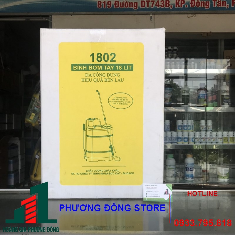 Bình bơm đeo vai Dudaco DUDACO B-1802 - 18 lít
