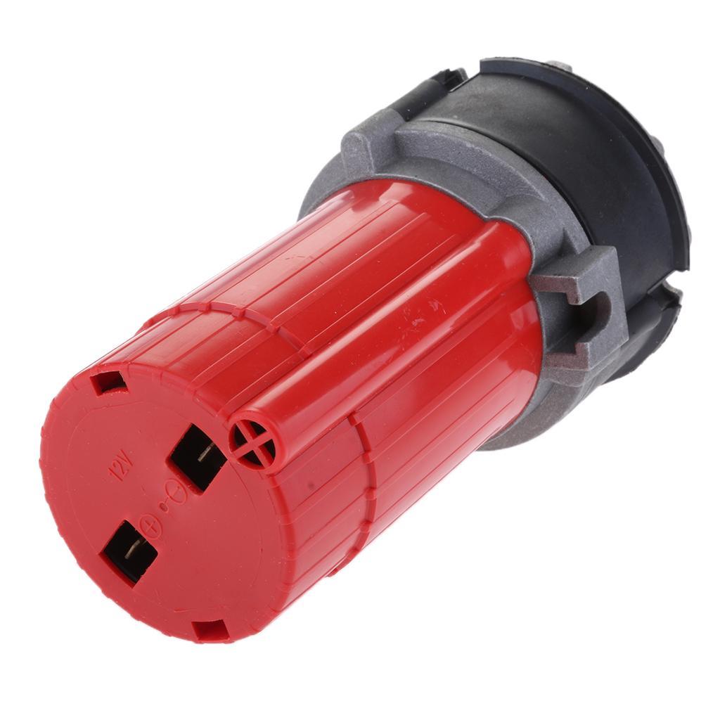 12V/24V 125db Air Horn, Zinc 5 Trumpet Air Horn with Motor for 12V 24V Cars Van