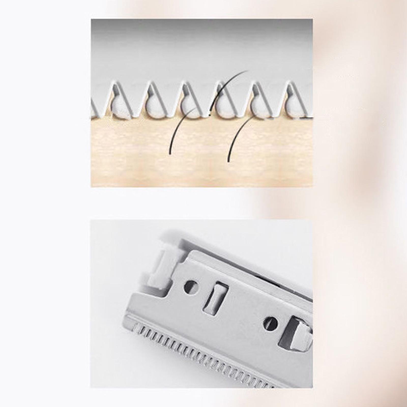 USB Charging with Dual Cutter Head Portable for Lips Armpit