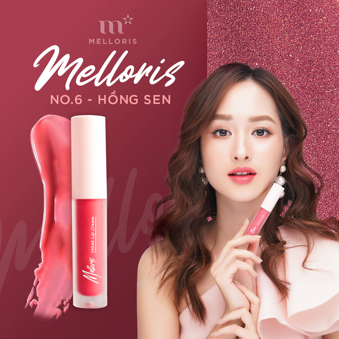 Son Kem Lì Melloris Hồng Sen