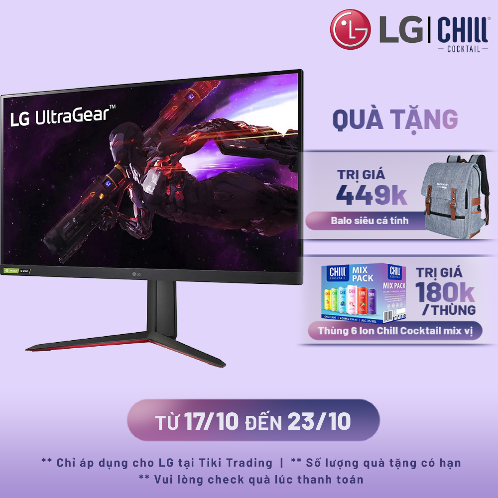 Màn hình LCD LG 32&quot;  UltraGear 32GP850-B Nano IPS 1ms Hàng Chính Hãng
