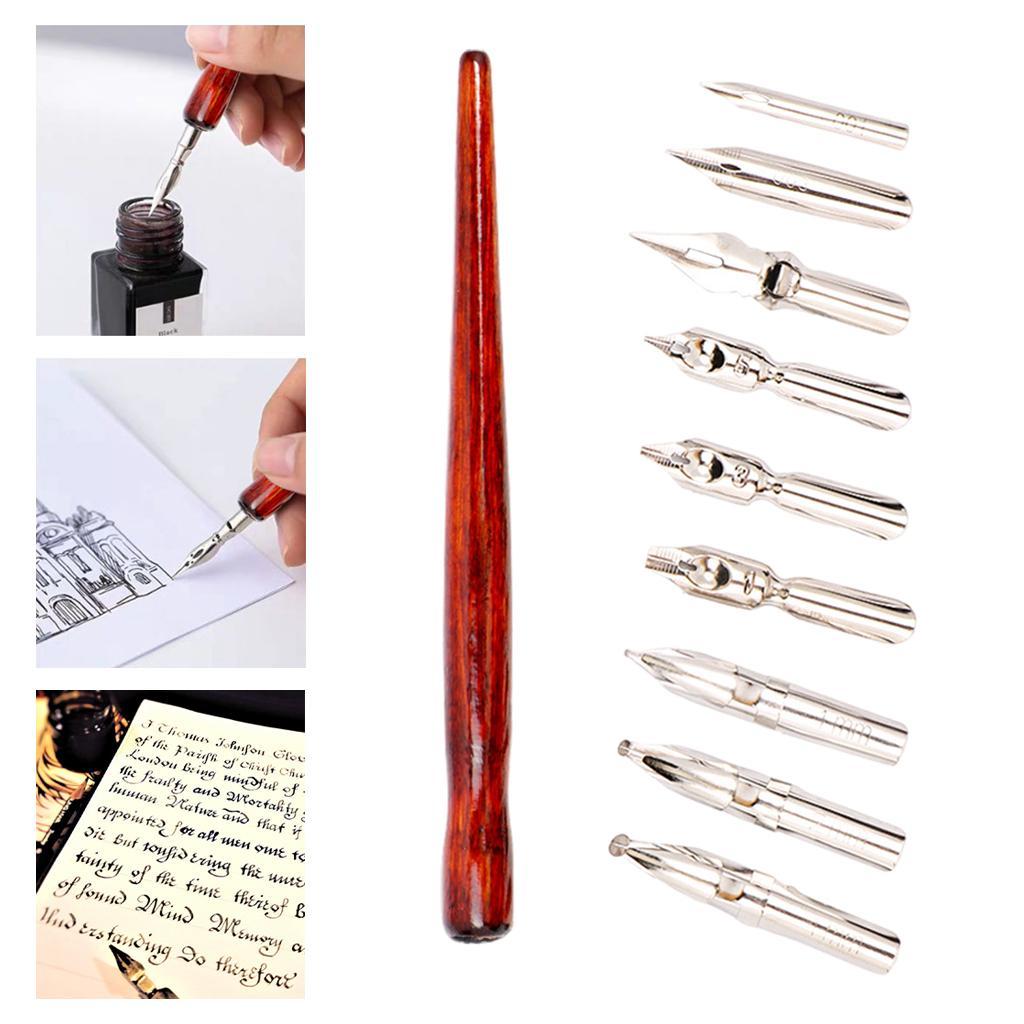 Comic Dip  Calligraphy  Interchangable Nibs  for Sketching