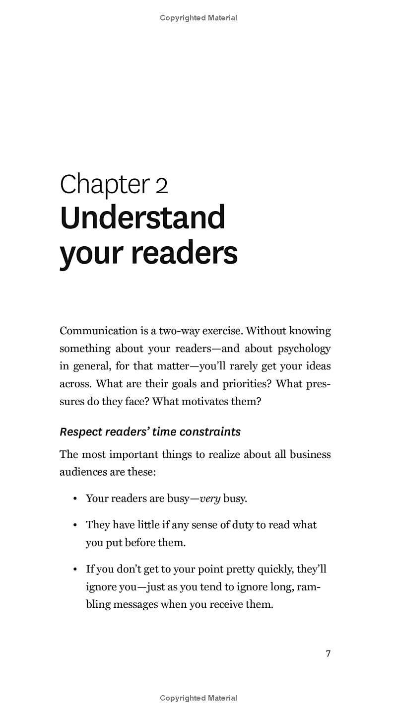 Harvard Business Review Guide To Better Business Writing