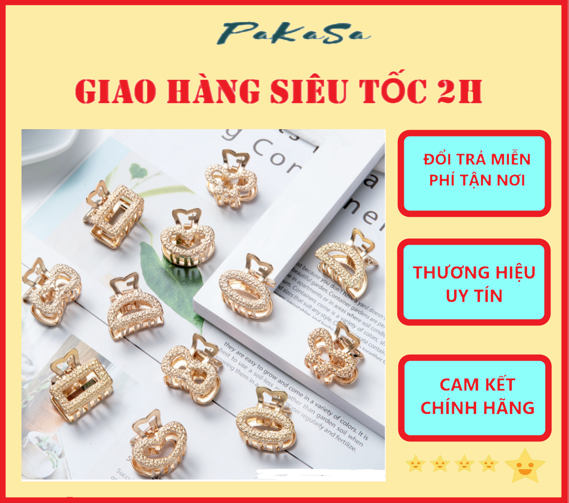 Sét 5 Kẹp Tóc Hàn Quốc Cực Xinh Nhiều Mẫu - Hàng Chính Hãng 