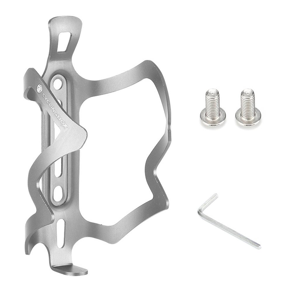 CYCLINGBOX Bike Water Bottle Cage Bicycle Bottle Holder Aluminum Alloy Water Bottle Mount for Mountain Bike Road Bike