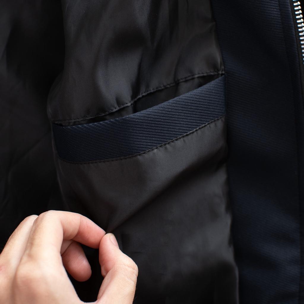 Áo khoác dù nam bo chun có túi trong cao cấp LADOS 2053 chống thấm tốt, form Hàn