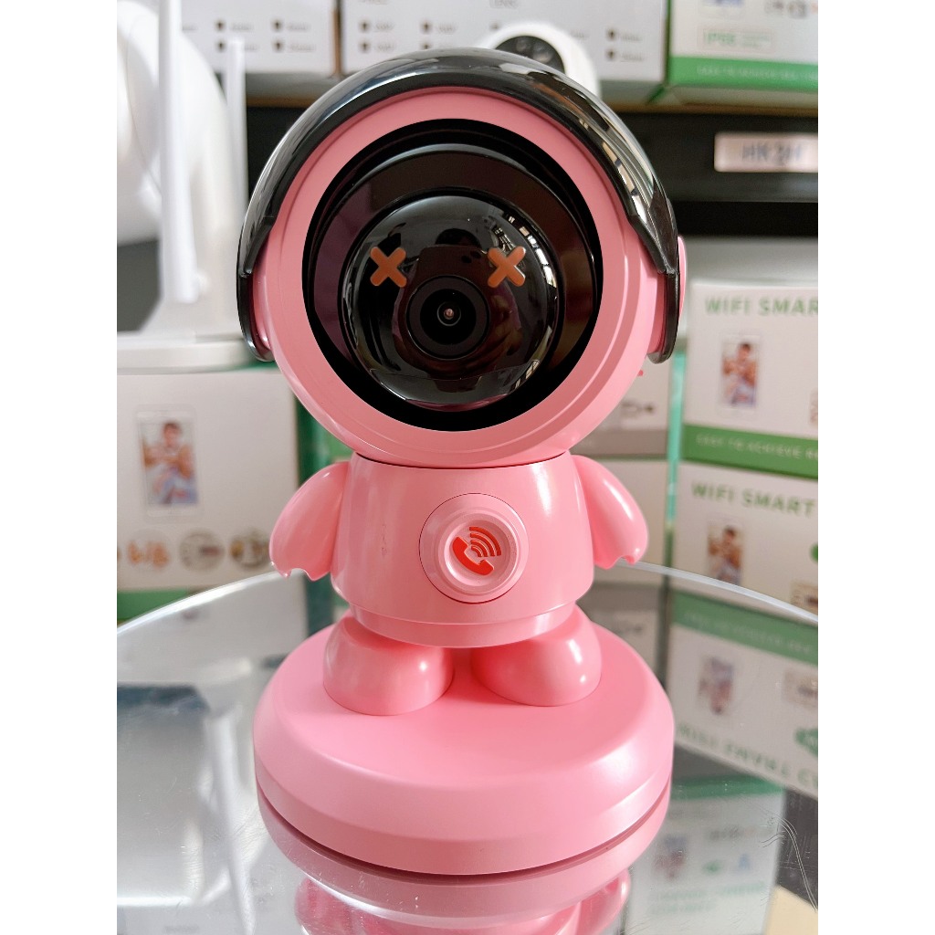 Camera WIFI iCam ROBOT PHI HÀNH GIA A5 - Thiết Kế Mới - Có Tính Năng Nghe Gọi Trực Tiếp - Hàng nhập khẩu