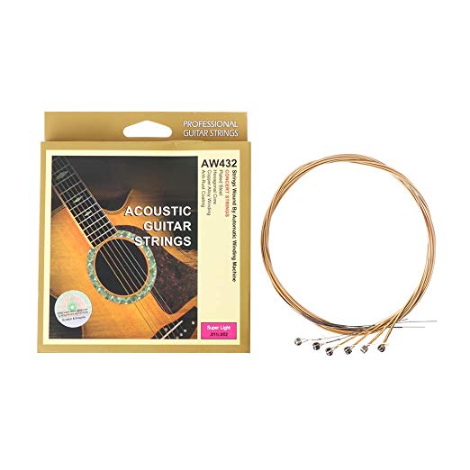 Dây Đàn Guitar Acoustic Alice AW432 Size 11  Có Dây Lẻ Số 1, Số 2, Số 3 Và Bộ 6 Dây  - Bộ 6 Dây