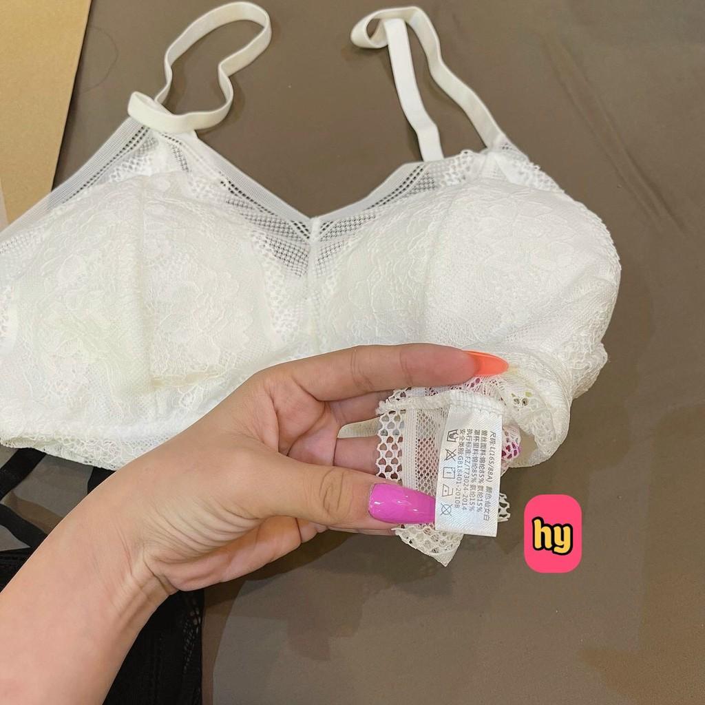 Áo Bra ren mảnh hoa quyến rũ, hàng cao cấp chất mềm mịn siêu đẹp AB/306