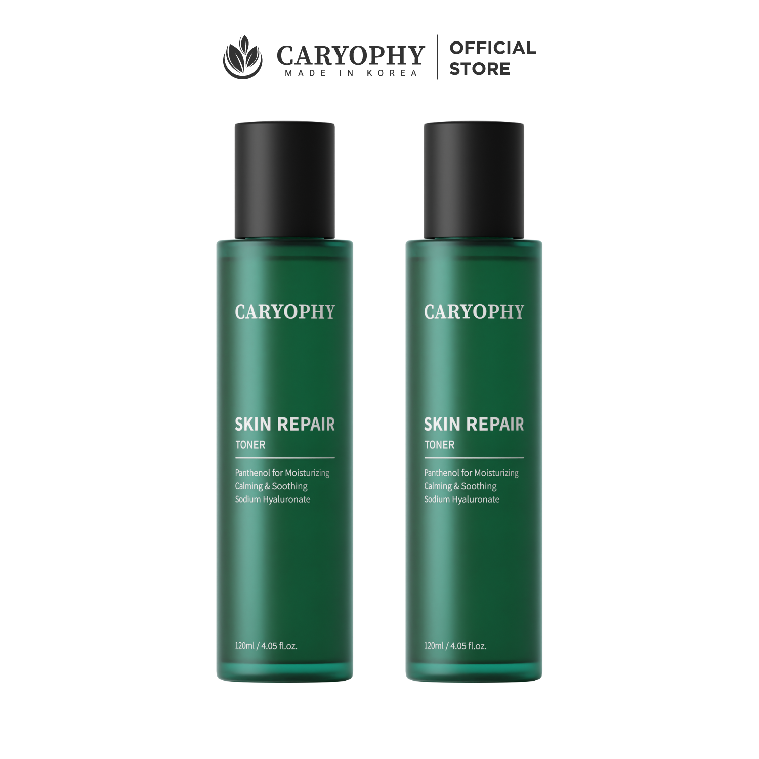 Combo 2 Nước cân bằng cấp nước và làm dịu da Caryophy Skin Repair Toner 120ml