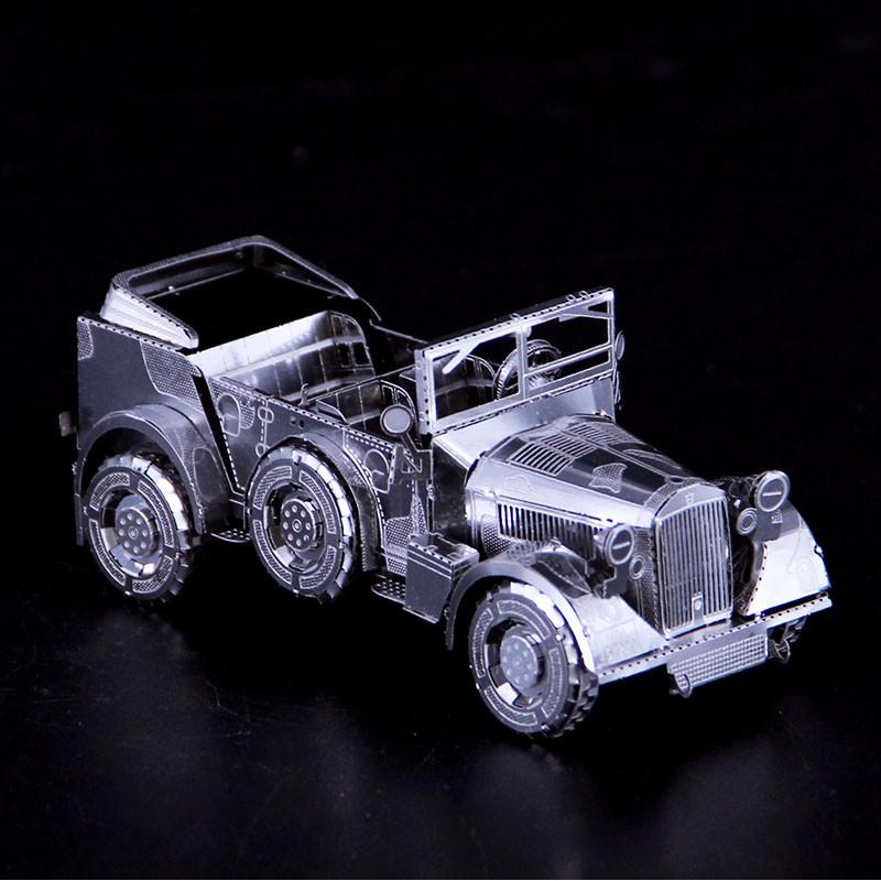 Mô Hình Lắp Ráp 3d Xe Jeep Horch KFZ15 - Đức