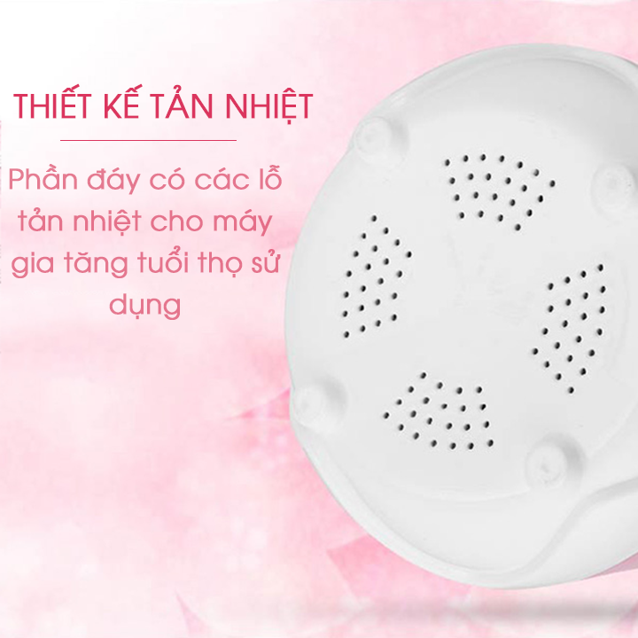 Máy Xông mặt mũi họng từ Sả chanh, Thảo dược, Hoa quả Tươi Tự Động 2in1- làm đẹp tăng sức đề kháng - giao màu ngẫu nhiên