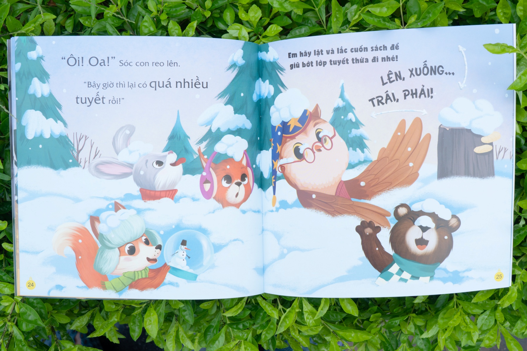 Sách Truyện Giáng Sinh Trong Khu Rừng cho bé từ 3 tuổi - Đinh Tị Books