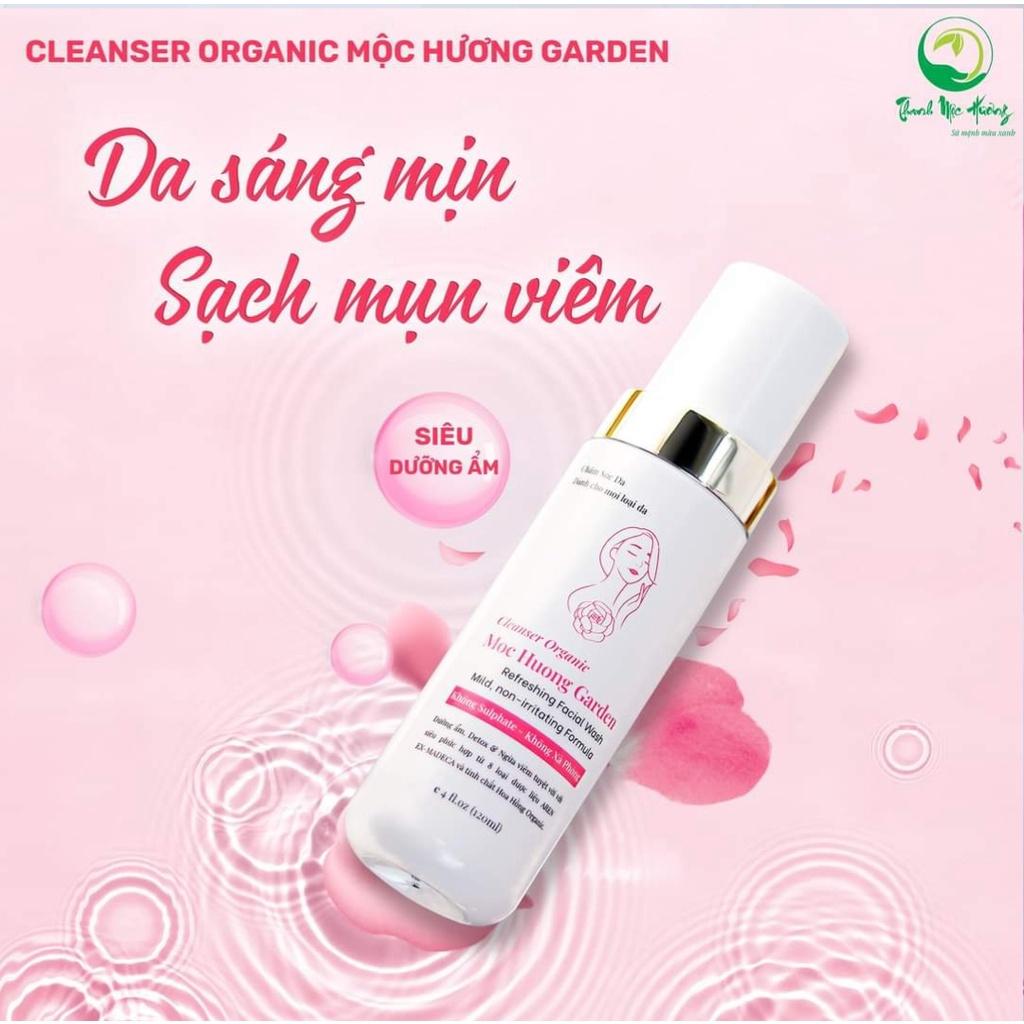 Sữa rửa mặt Thanh Mộc Hương cấp ẩm dưỡng trắng da ngừa mụn 120ml