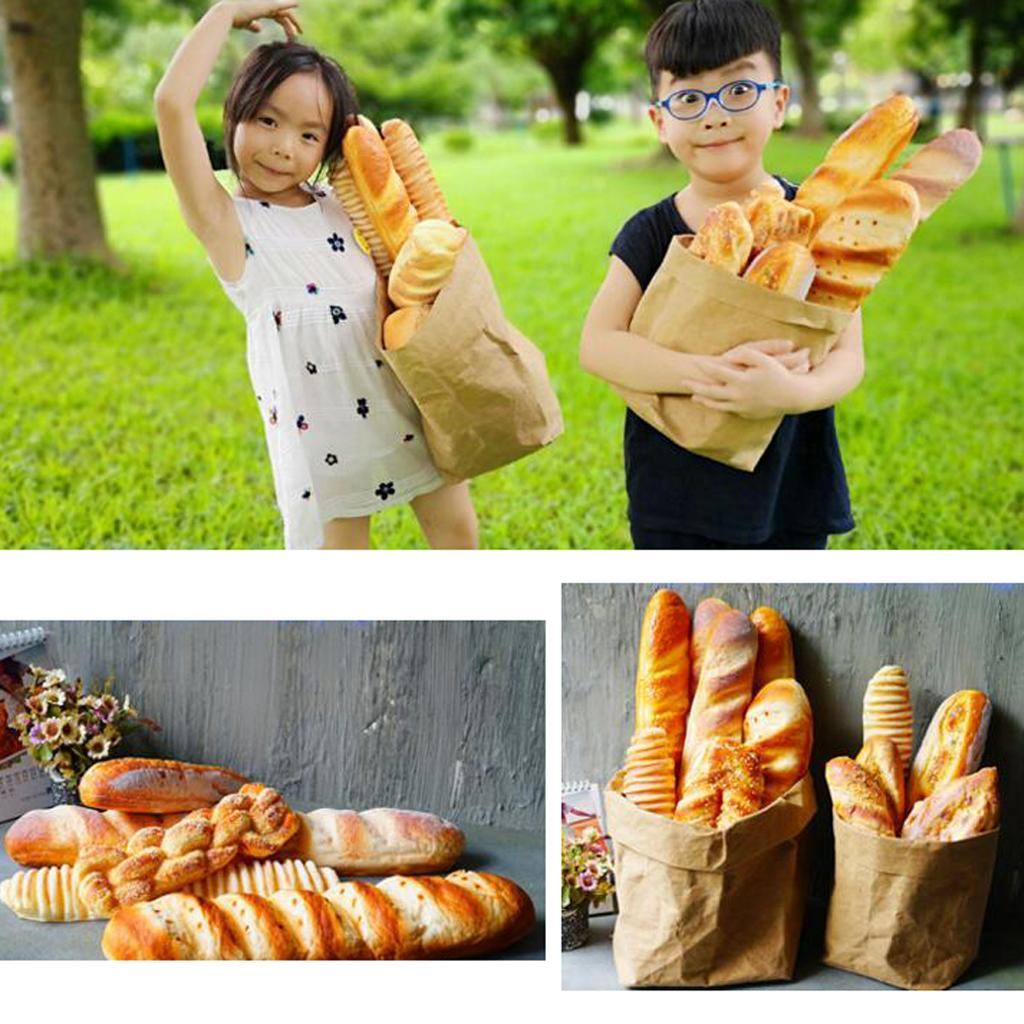 Artificial Bread Cake Simulation Realistic Food Dessert Baguette Photo Props