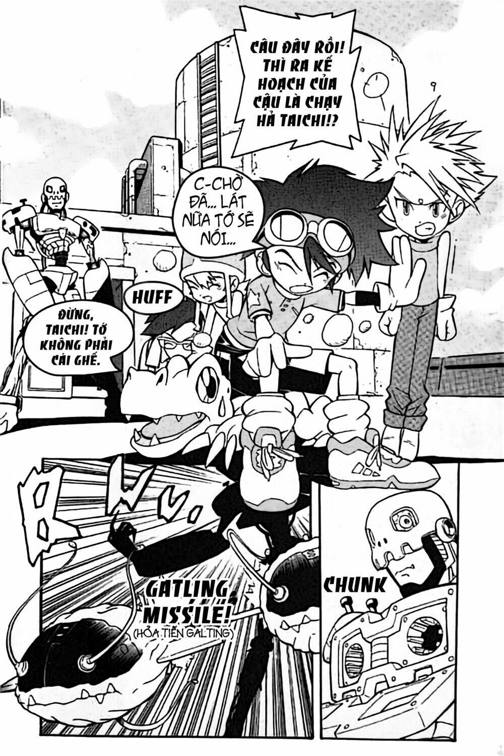 cuộc phiêu lưu của những con thú digimon chapter 4 19