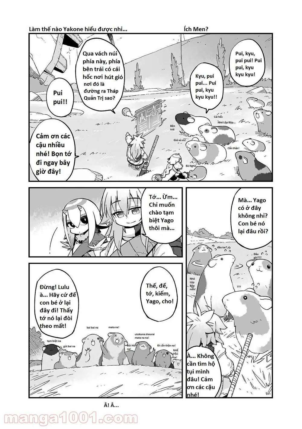 ngay cả khi hậu tận thế, thật hạnh phúc vẫn còn được sống... chapter 18 26