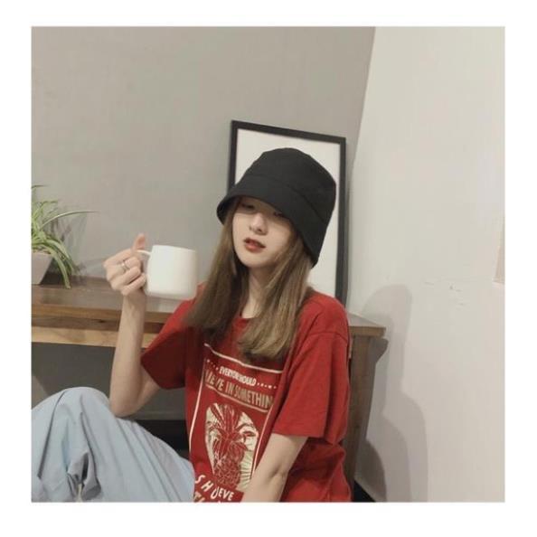 Mũ Bucket Sụp Vành Rộng Chống Nắng Phong Cách Retro Hàn Quốc Mũ Xô Bucket Idol Nam Nữ Unisex Đường Phố Cá Tính Ulzzang