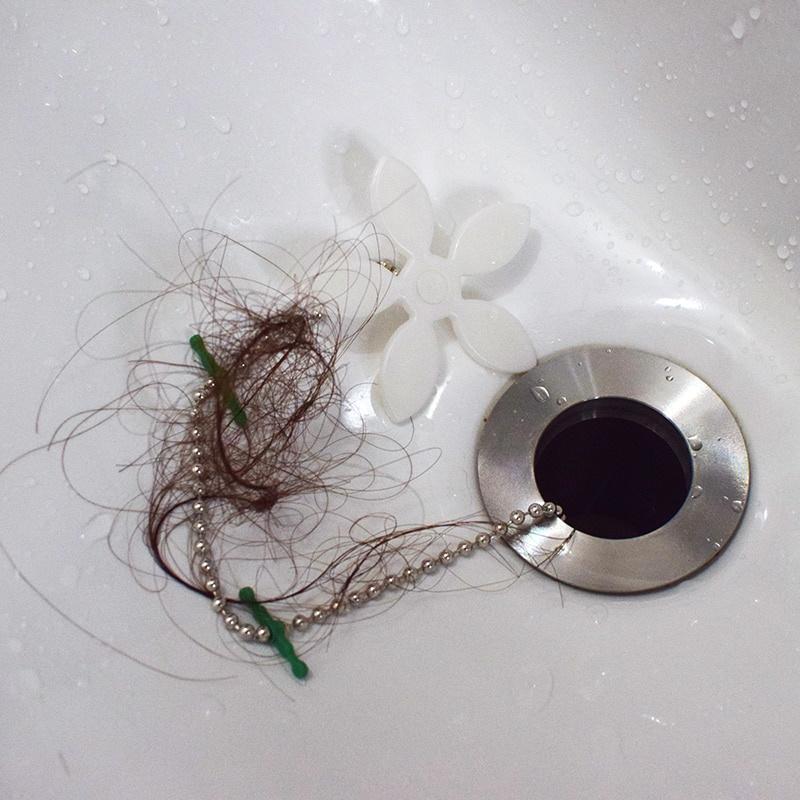 2/4Pcs New Plug Sink Strainer Hair Catcher for Shower Drains Bath Basin Plug Hole Strainer
