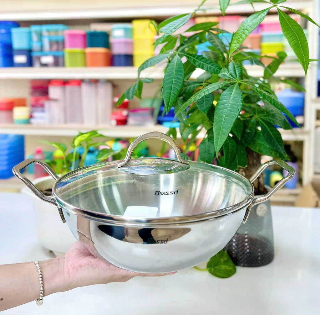 [Hàng chính hãng] Nồi hải sản Chockmen sâu lòng có nắp (CKM91 - 20cm)
