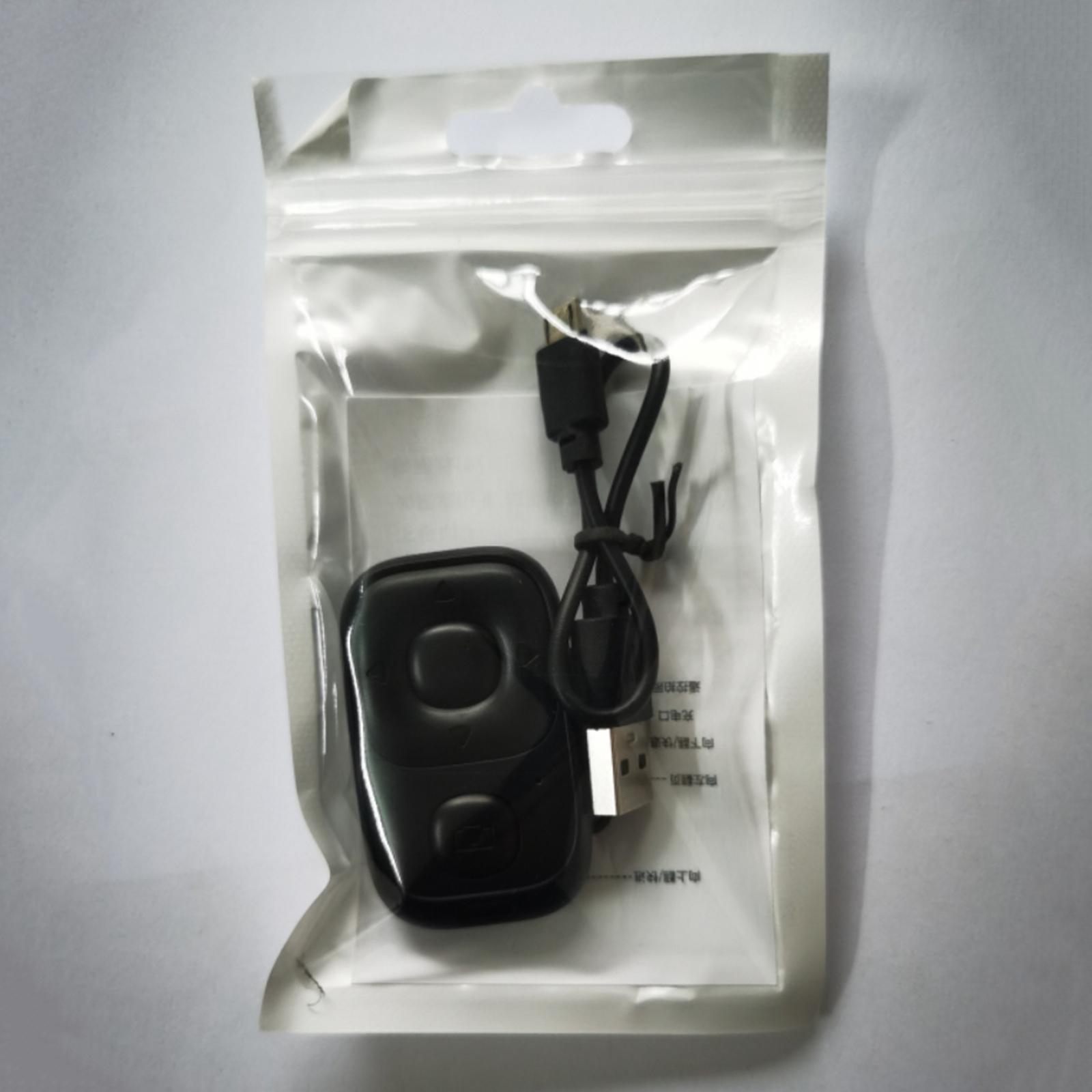 Bluetooth Camera Shutter Remote Selfie Button  Accessories Black