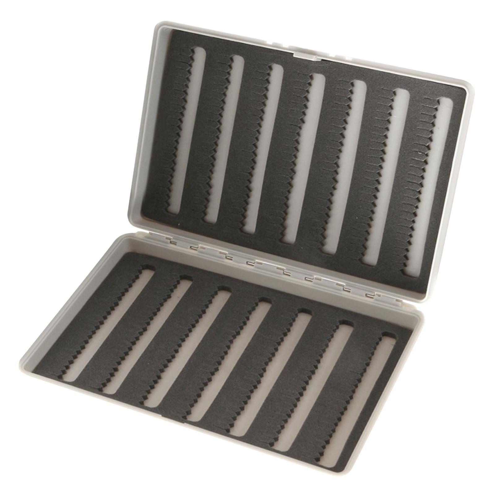 Double Sided Fly Fishing Box Portable Hooks Storage Case