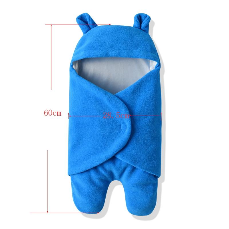Imcute Thu Túi Ngủ Cho Bé Sách Bao Da Ốp Lưng Cho Bé Sơ Sinh Mùa Đông Chấm Đầm CHĂN QUẤN Ủ Dễ Thương Túi Ngủ Chắc Chắn Cho Bé