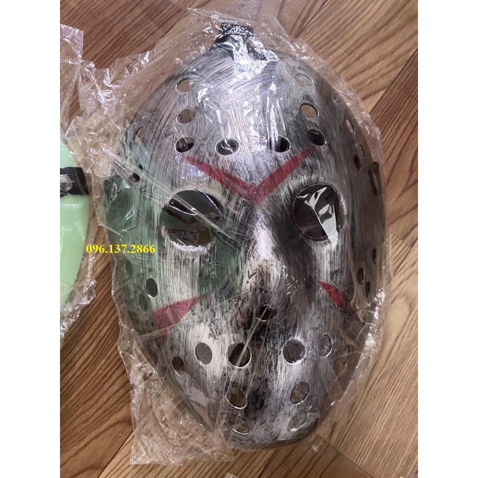 Mặt nạ Jason hóa trang Halloween leegoal Lỗ tròn