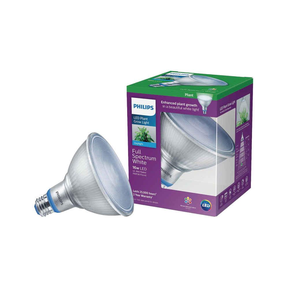 Đèn chiếu cây Philips LED Grow Lamp 16W Par38 E27 950 50D