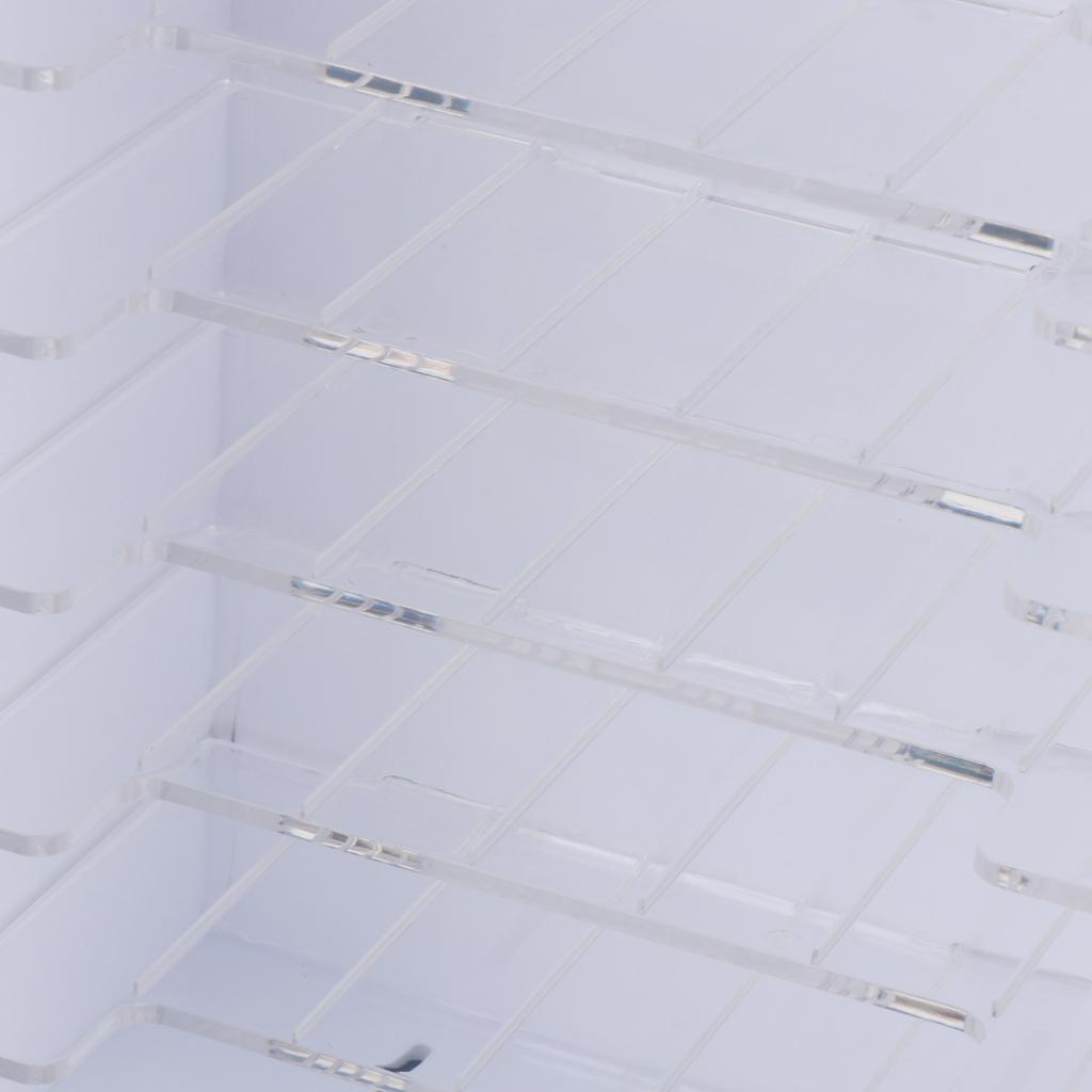 Lipstick Holder,  60 Spaces Clear Acrylic Lipstick Organizer Display