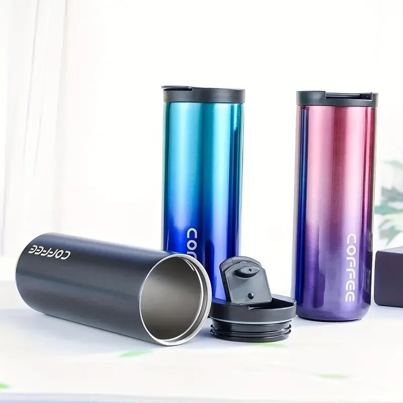 Ly Giữ Nhiệt Mishio inox 304 không gỉ sét dung tích 400ml - hàng chính hãng