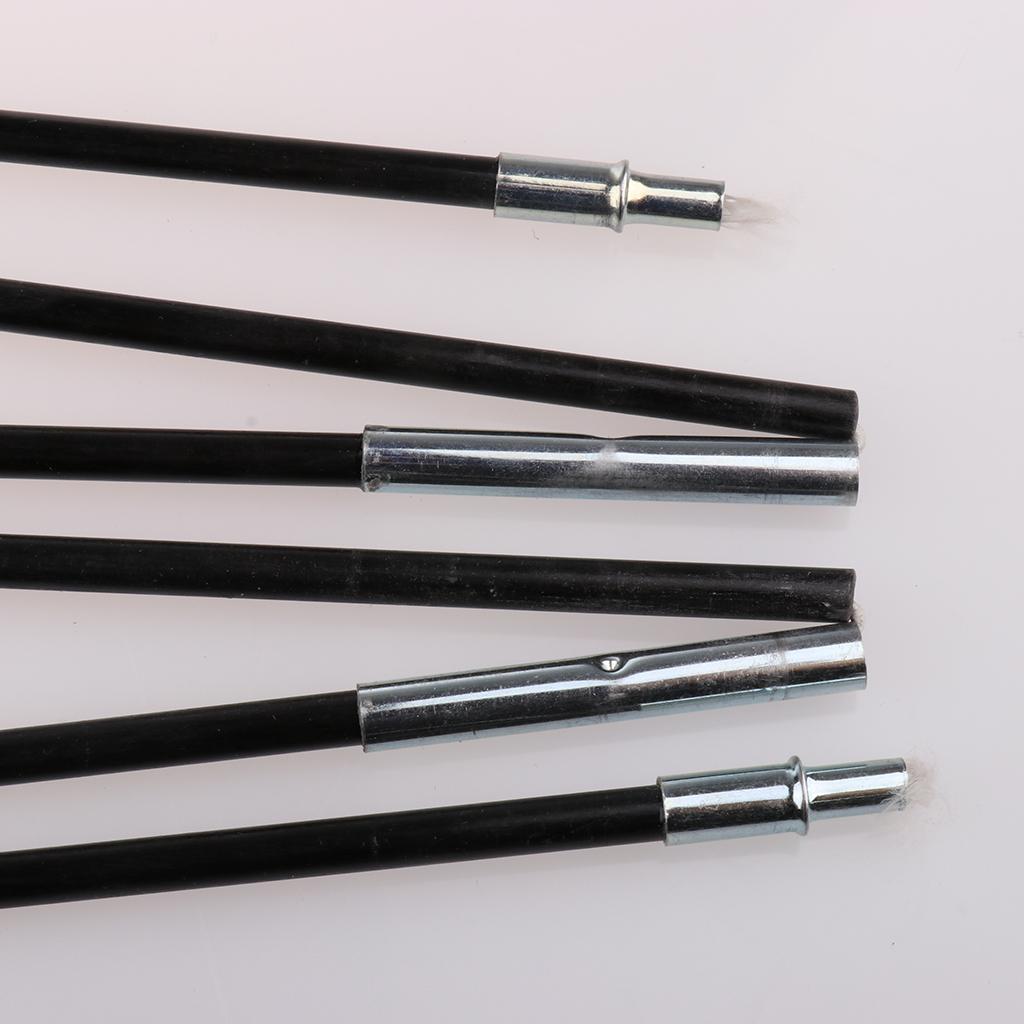 2 Pieces Fiberglass Camping Tent Poles Replacement Kit Accessories