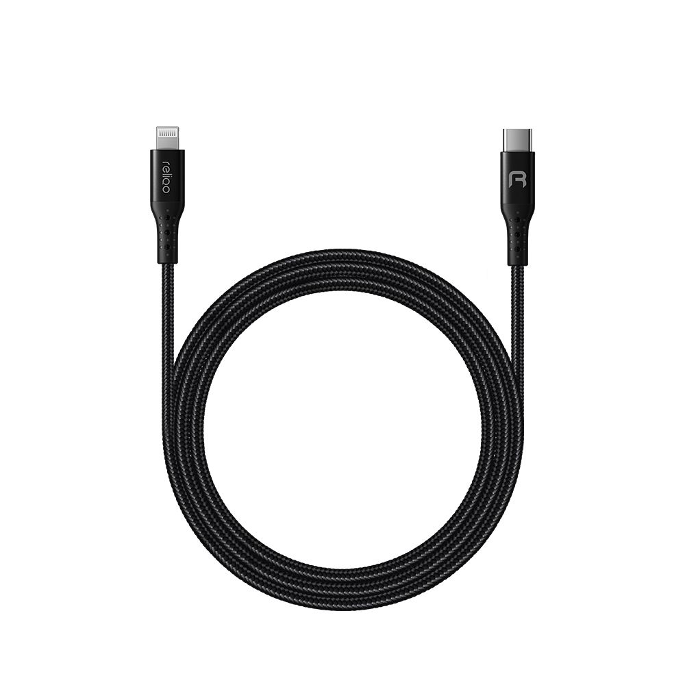 Dây Cáp Truyền Dữ Liệu Sạc Nhanh Reliqo RCA-705 PD18W 1.2m USB - Type C To Lightning Chuẩn MFi Cho IPhone/Ipad/Ipod - Hàng Chính Hãng