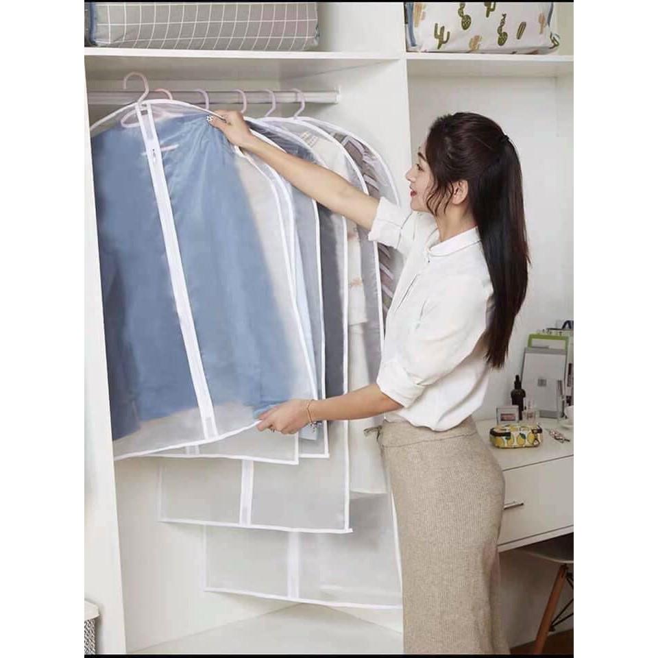 Set 4 Túi Bọc Quần Áo Treo Tủ Chống Bụi