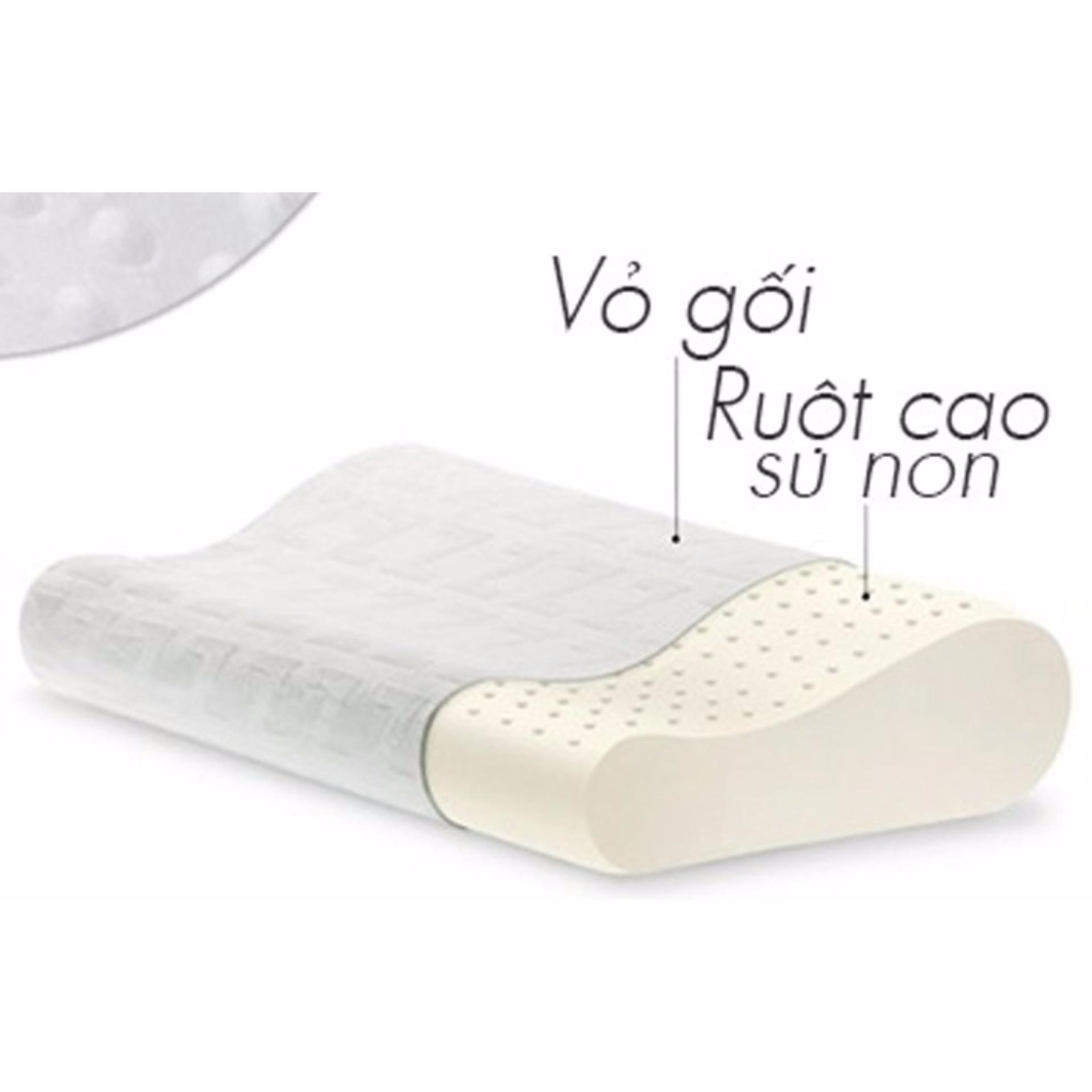Gối Cao Su Non Người Lớn Cao Cấp , Gối Ngủ Chống Đau Vai Gáy, Ngáy Ngủ Thiết Kế Gọn Nhẹ, Giúp Chăm Sóc Giấc Ngủ Cho Bạn Mỗi Ngày - CH Hương Thị Miễn Phí Vận Chuyển