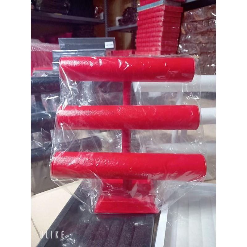 Kệ da chữ T 3 tầng trưng vòng, lắc tay siêu rẻ