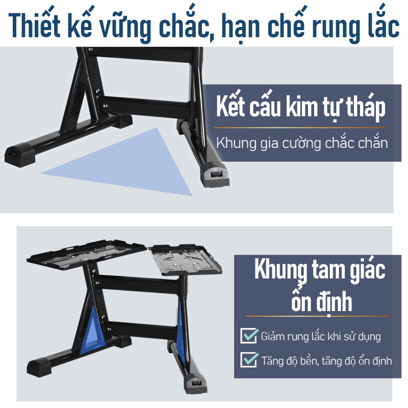 Giá Để Tạ Tay Lysin Đa Năng – Phù Hợp Nhiều Loại Tạ Điều Chỉnh, Bền Bỉ, Tiết Kiệm Không Gian